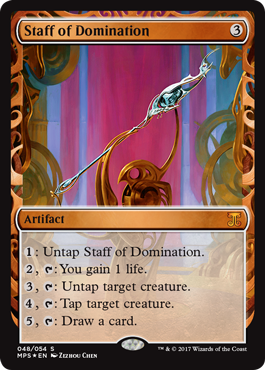 Staff of Domination - Artifact - Cards - MTG Salvation