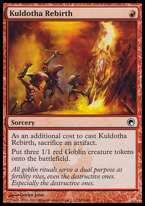 Kuldotha Rebirth - Sorcery - Cards - MTG Salvation