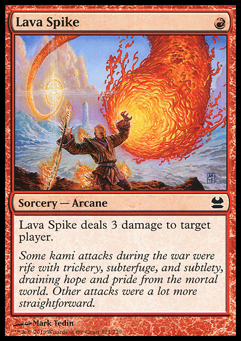 Lava Spike - Sorcery - Cards - MTG Salvation