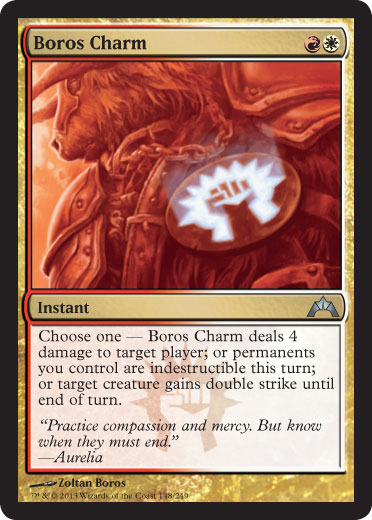 SCD]] [GTC] Boros Charm - Cube Card and Archetype Discussion - The