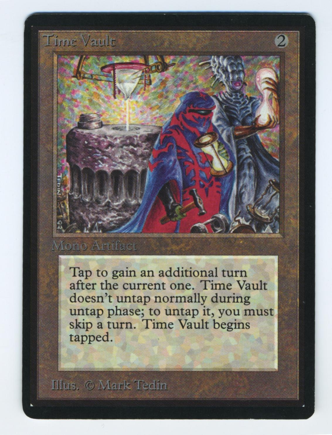 Is this Time Vault real? Magic General Magic Fundamentals MTG