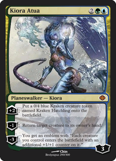 Kiora and some Legends - Custom Card Creation - Magic Fundamentals ...