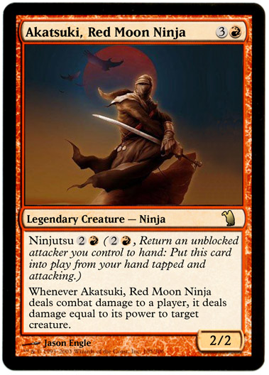 more ninjas not just blue custom card creation magic
