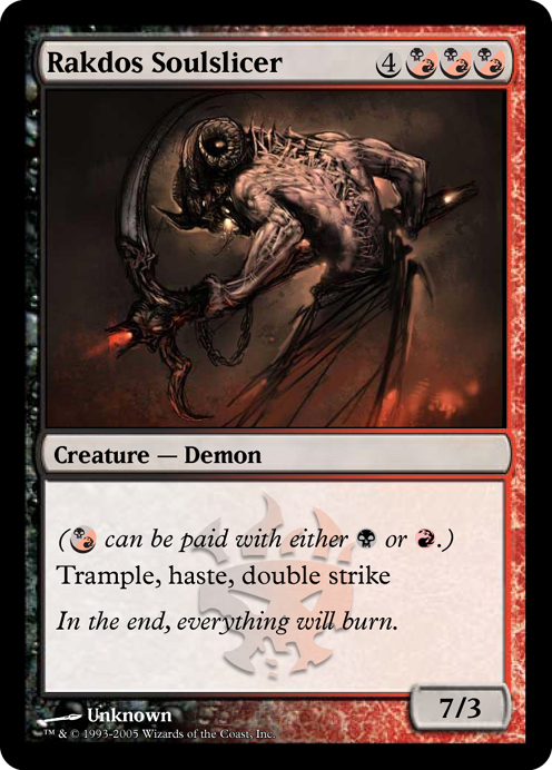 Cult of Rakdos - Custom Card Creation - Magic Fundamentals - MTG ...