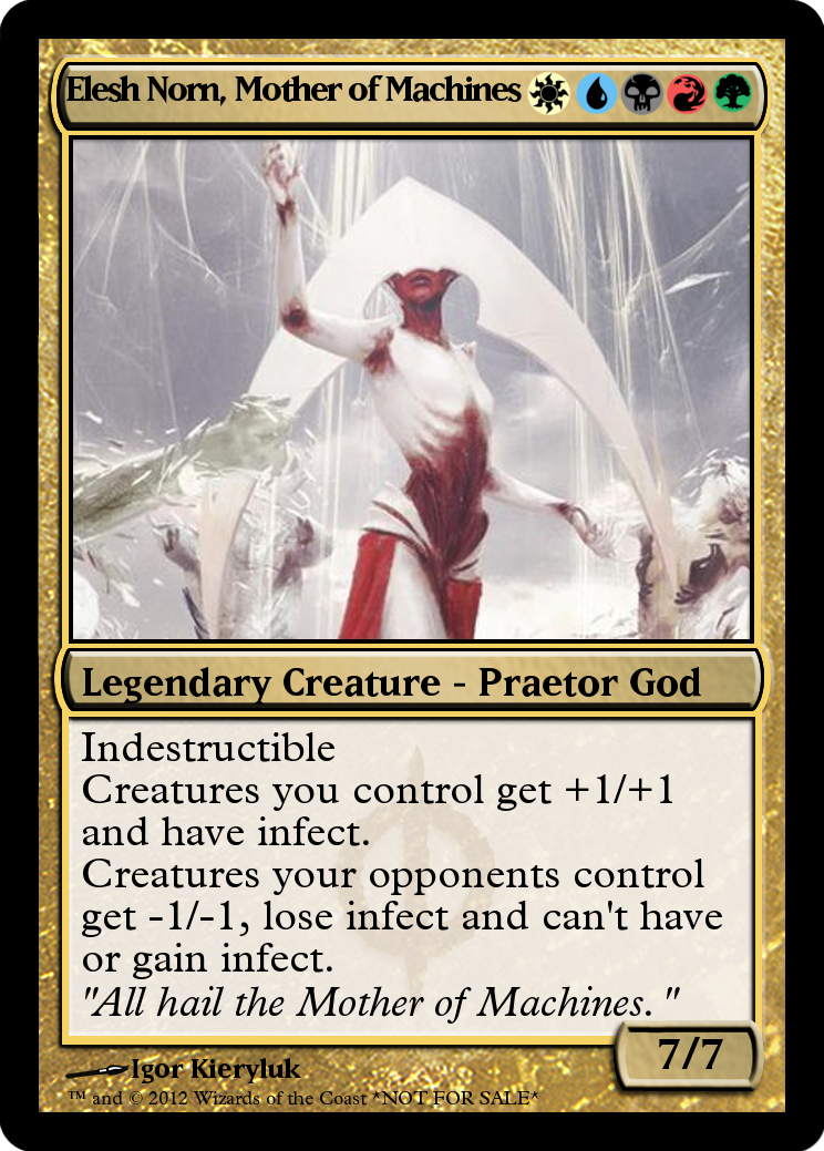 Phyrexian Angel Seb McKinnon mtg プレイマット - マジック：ザ 