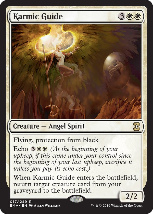 Karmic Guide The Rumor Mill Magic Fundamentals MTG Salvation karmic-guide-the-rumor-mill-magic-fundamentals-mtg-salvation