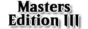 Masters Edition III Logo