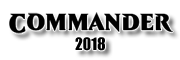 Commander 2018 Logo