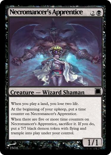 Necromancer's Apprentice - Custom Card Creation - Magic Fundamentals ...