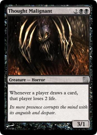 Whenever this creature deals combat damage to a player that player loses the game