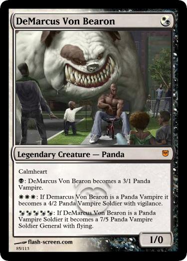 break make cards n Alpha!  Squad   Magic Rogurr's Custom  Card Creation Panda