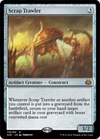 Scrap Trawler - Artifact - Cards - MTG Salvation