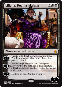 Liliana, Death's Majesty - Planeswalker - Cards - MTG Salvation