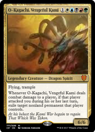 O-Kagachi, Vengeful Kami - Creature - Cards - MTG Salvation