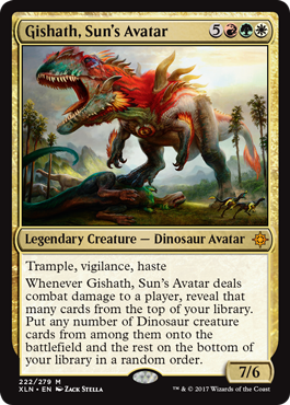 Gishath Semi Dinosaur Tribal With Enrage Synergies Multiplayer