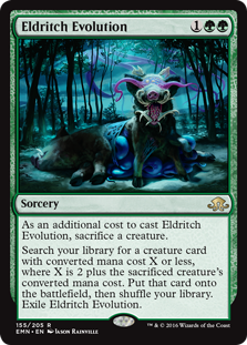 Eldritch Evolution - Sorcery - Cards - MTG Salvation