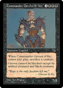 Commander Greven il-Vec - Creature - Cards - MTG Salvation