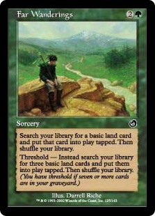 Far Wanderings - Sorcery - Cards - MTG Salvation