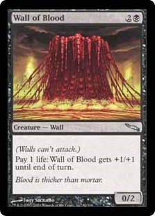 Wall of Blood - Creature - Cards - MTG Salvation