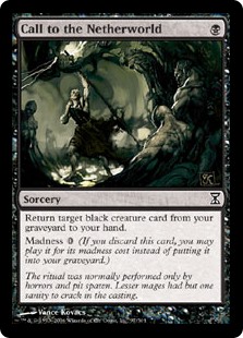 Call to the Netherworld Sorcery Cards MTG Salvation
