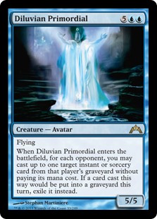 primordial cards diluvian mtg creature gatecrash