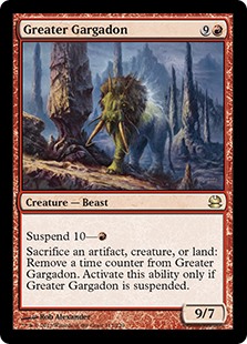 Greater Gargadon Creature Cards MTG Salvation