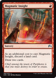 Magmatic Insight - Sorcery - Cards - MTG Salvation