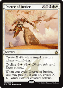 mtg decree cycle of  Salvation Decree  Cards MTG   Justice Sorcery