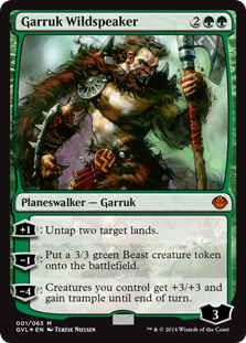 Garruk Wildspeaker - Planeswalker - Cards - MTG Salvation