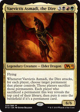 Vaevictis Asmadi, the Dire - Creature - Cards - MTG Salvation