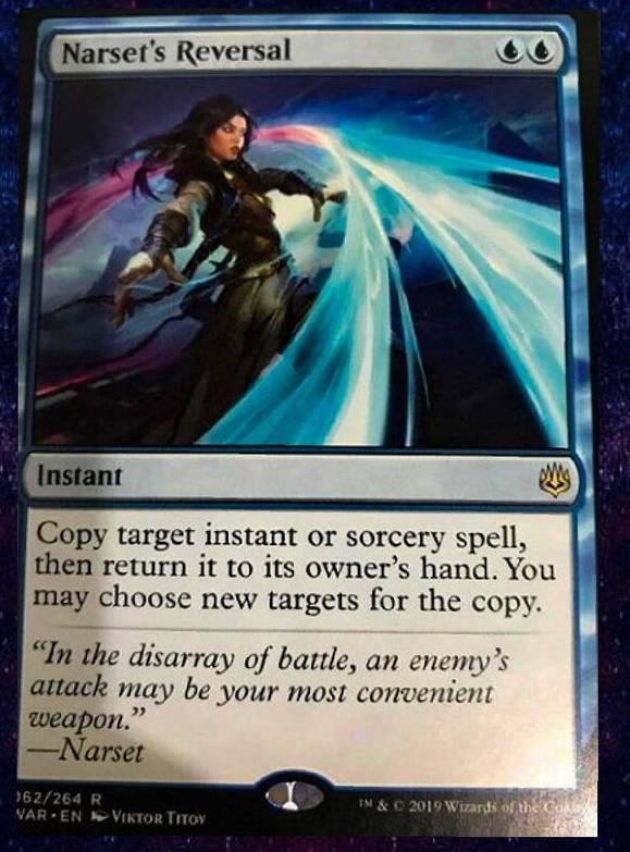Narset's Reversal Instant Cards MTG Salvation