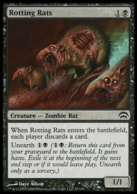 Rotting Rats - Creature - Cards - MTG Salvation