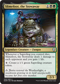 Slimefoot The Stowaway Creature Cards Mtg Salvation